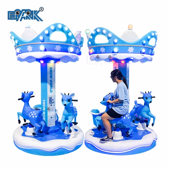 Parque temático Cool Design Carrusel Ride on Bird Electric Swing Car Game Machine para niños